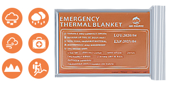 camping emergency blanket