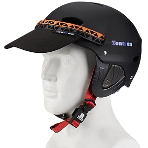 kayak helmet with visor